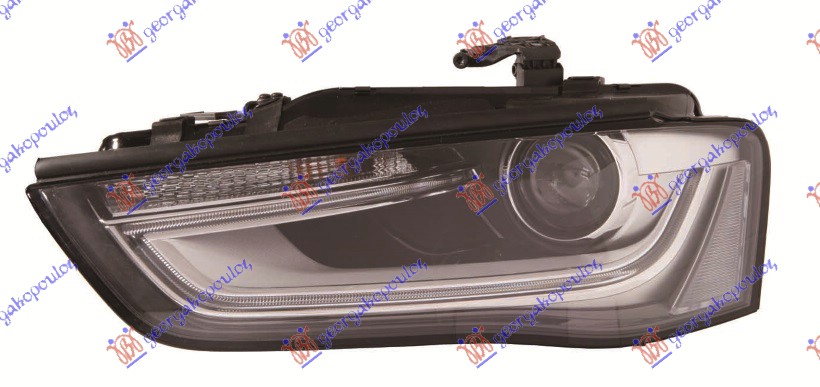FAR Bi-XENON SA LED DNEVNIM SVETLOM (SA MOTOROM) (TYC) AUDI A4 2011-2015 (8KH/8K2/8K5)