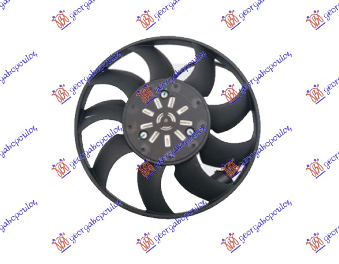 VENTILATOR (MOTOR+ELISA) (3.0 TFSI BENZIN - 3.0 TDI DIZEL) AUDI A7 2018- (4KA)