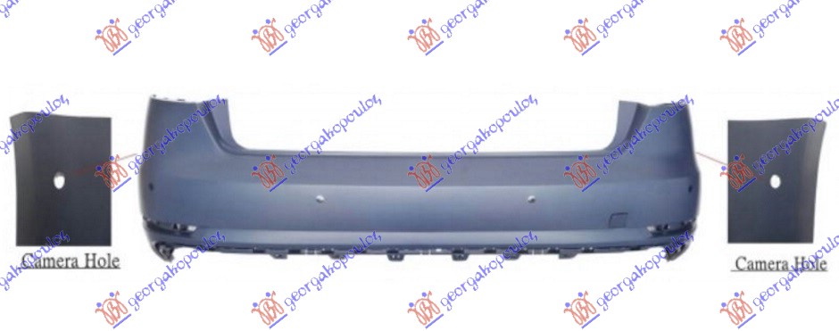 ZADNJI BRANIK PM (6 PDC SENZORI) AUDI A4 2015-2018 (8W2/8WC/8W5/8WD)