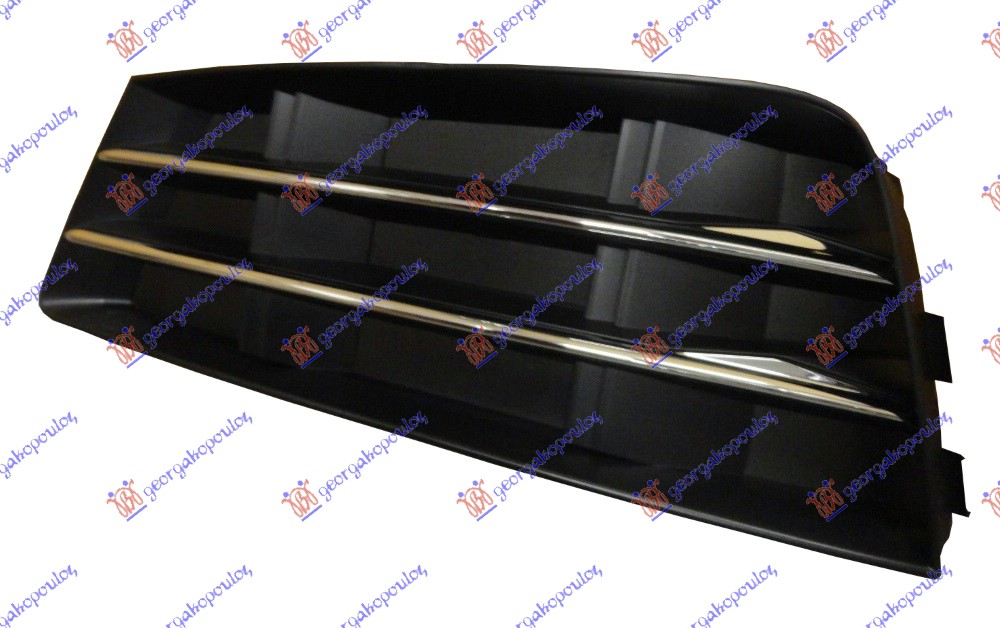 RESETKA PREDNJEG BRANIKA (BEZ SENZORA) (HROM LAJSNE) AUDI A4 2015-2018 (8W2/8WC/8W5/8WD)