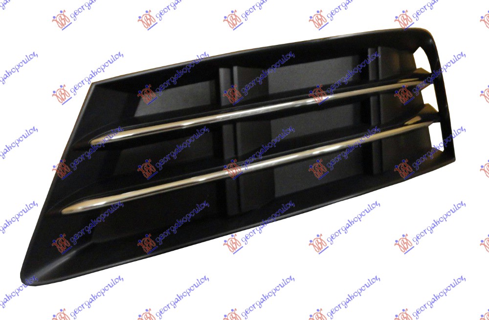 RESETKA PREDNJEG BRANIKA (BEZ SENZORA) (HROM LAJSNE) AUDI A4 2015-2018 (8W2/8WC/8W5/8WD)