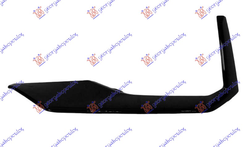 SPOJLER PREDNJEG BRANIKA CRNI (RS4) AUDI A4 2015-2018 (8W2/8WC/8W5/8WD)
