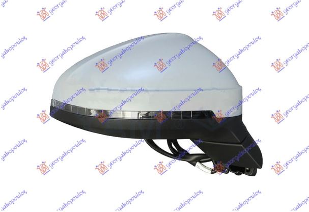 RETROVIZOR ELEKTRICNI SA GREJACEM PM (MIGAVAC) (MEMORIJA) (ASFERICNO STAKLO) AUDI A4 2018-2019 (8W2/8WC/8W5/8WD)