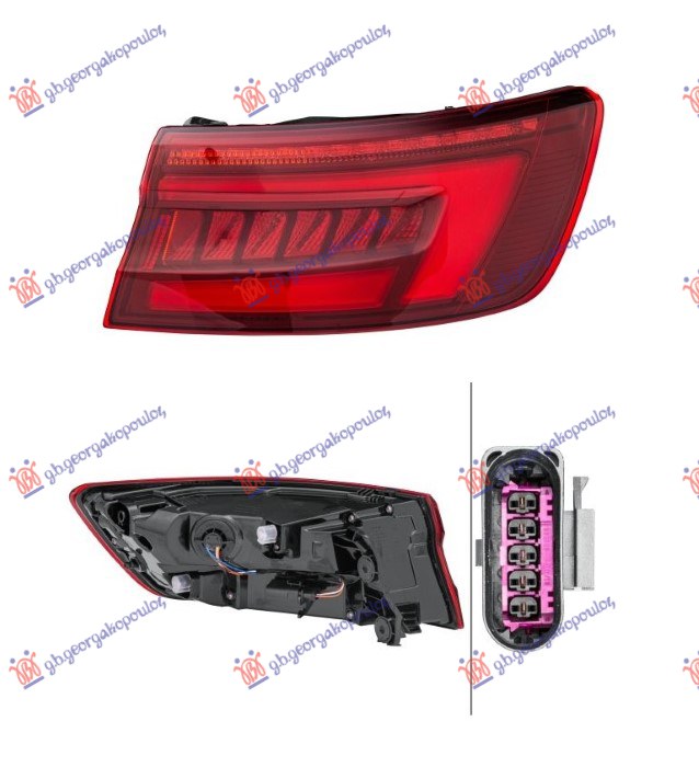 STOP LAMPA SPOLJASNJA LED (S4) (HELLA) AUDI A4 2018-2019 (8W2/8WC/8W5/8WD)