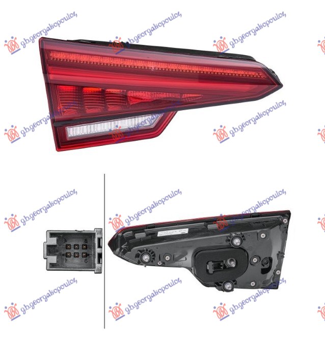 STOP LAMPA UNUTRASNJA LED (S4) (HELLA) AUDI A4 2018-2019 (8W2/8WC/8W5/8WD)