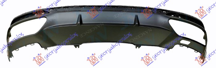 SPOJLER ZADNJEG BRANIKA (S-LINE) AUDI A4 2019- (8W2/8WC/8W5/8WD)