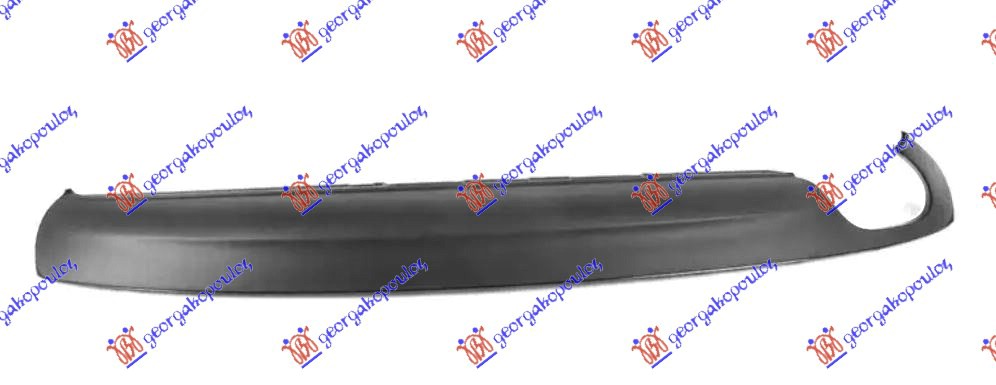 SPOJLER ZADNJEG BRANIKA (COUPE/CABRIO) AUDI A5 2011-2016 (8T3/8F7/8TA)