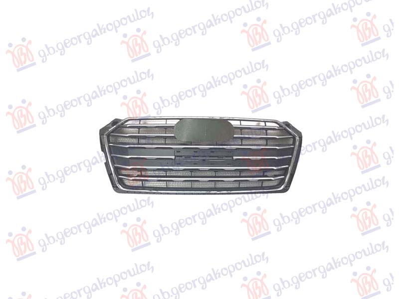 PVC MASKA CRNA AUDI A5 2016-2019 (HROM LAJSNE) (HROM OKVIR) (F57/F5E/F5A/F5F)