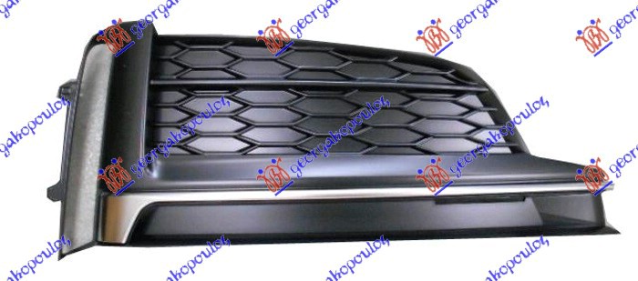 RESETKA PREDNJEG BRANIKA (S-LINE) AUDI A5 2016-2019 (F57/F5E/F5A/F5F)