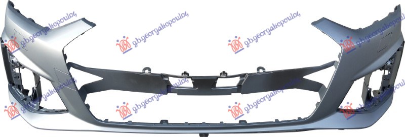 PREDNJI BRANIK PM (S-LINE/S5) (2 PDC SENZORI) (PRSKALICE) AUDI A5 2019-2024 (F57/F5E/F5A/F5F)