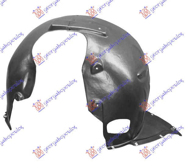 POTKRILO PLASTICNO AUDI A3 3D/SPORTBACK 2016-2020 (8V1/8VK/8VA/8VF)
