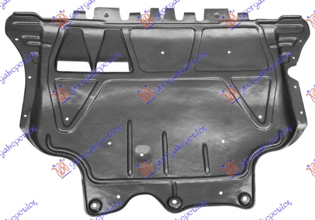 ZASTITA MOTORA (VELIKA) (DIZEL) PLASTICNA (A KVALITET) AUDI Q2 2016-2020 (GAB/GAG)