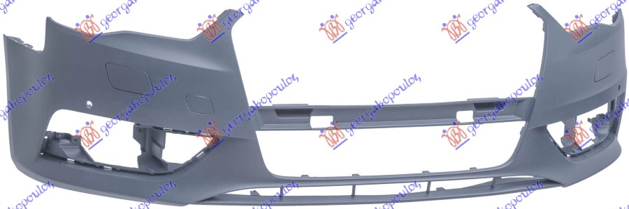 PREDNJI BRANIK PM (PRSKALICE) (2 PDC SENZORA) (SA/BEZ 4 PDC SENZORA) (A KVALITET) AUDI A3 3D/SPORTBACK 2012-2016 (8V1/8VK/8VA/8VF)