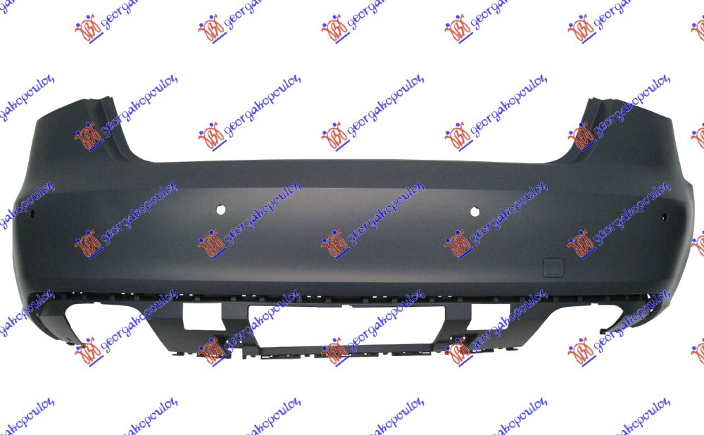 ZADNJI BRANIK PM 3 VRATA (4 PDC SENZORI) AUDI A3 3D/SPORTBACK 2012-2016 (8V1/8VK/8VA/8VF)