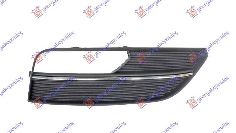 RESETKA PREDNJEG BRANIKA (SA MAGLENKOM) AUDI A3 3D/SPORTBACK 2012-2016 (8V1/8VK/8VA/8VF)