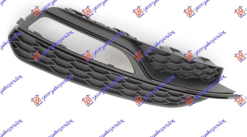 RESETKA PREDNJEG BRANIKA (SA MAGLENKOM) (S-LINE) AUDI A3 3D/SPORTBACK 2012-2016 (8V1/8VK/8VA/8VF)