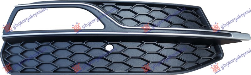 RESETKA PREDNJEG BRANIKA SA HROM (MAGLENKA) (S-LINE) AUDI A3 3D/SPORTBACK 2012-2016 (8V1/8VK/8VA/8VF)