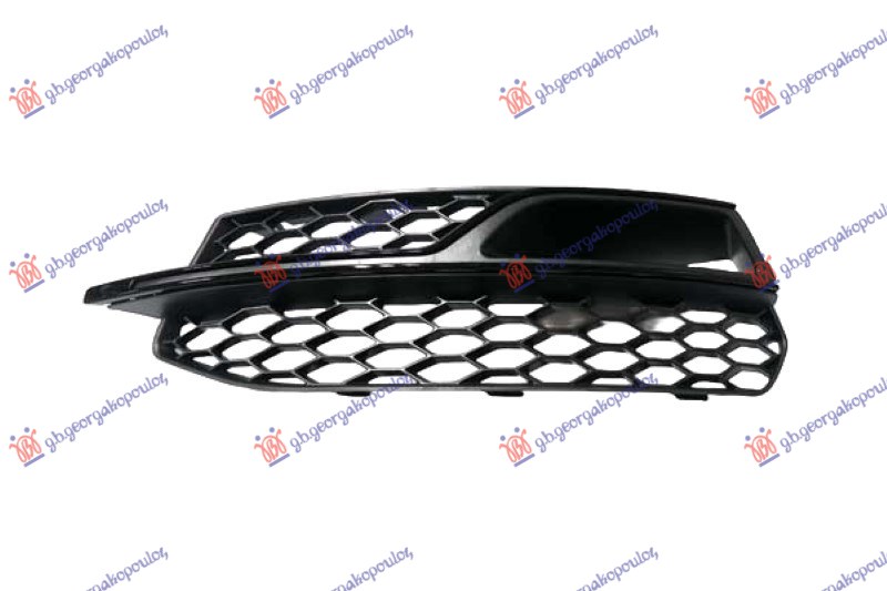 RESETKA PREDNJEG BRANIKA CRNA (S3) AUDI A3 3D/SPORTBACK 2012-2016 (8V1/8VK/8VA/8VF)