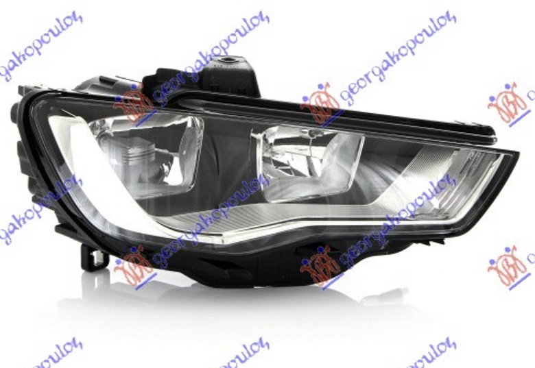 FAR ELEKTRICNI (SA MOTOROM) (TYC) AUDI A3 3D/SPORTBACK 2012-2016 (8V1/8VK/8VA/8VF)