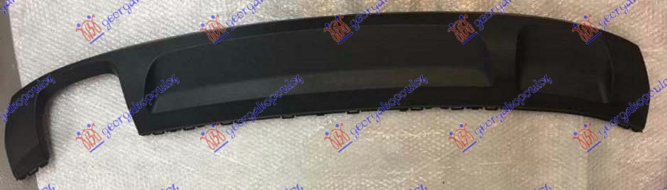 SPOJLER ZADNJEG BRANIKA (1 OTVOR ZA DUPLU CEV AUSPUHA) AUDI A3 SEDAN/CABRIO 2013-2016 (8V7/8VE/8VS/8VM)