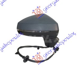 RETROVIZOR ELEKTRICNI SA GREJACEM PM (MIGAVAC) (A KVALITET) (KONVEKSNO STAKLO) AUDI A3 SEDAN/CABRIO 2016-2020 (8V7/8VE/8VS/8VM)