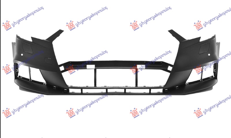 PREDNJI BRANIK PM (SA BEZ PRSKALICA) (2 PDC SENZORA) (SA/BEZ 2 PDC SENZORA) (A KVALITET) AUDI A3 3D/SPORTBACK 2016-2020 (8V1/8VK/8VA/8VF)
