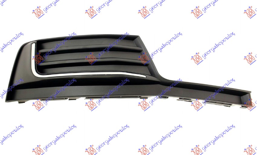 RESETKA PREDNJEG BRANIKA (HROM LAJSNA) AUDI A3 3D/SPORTBACK 2016-2020 (8V1/8VK/8VA/8VF)