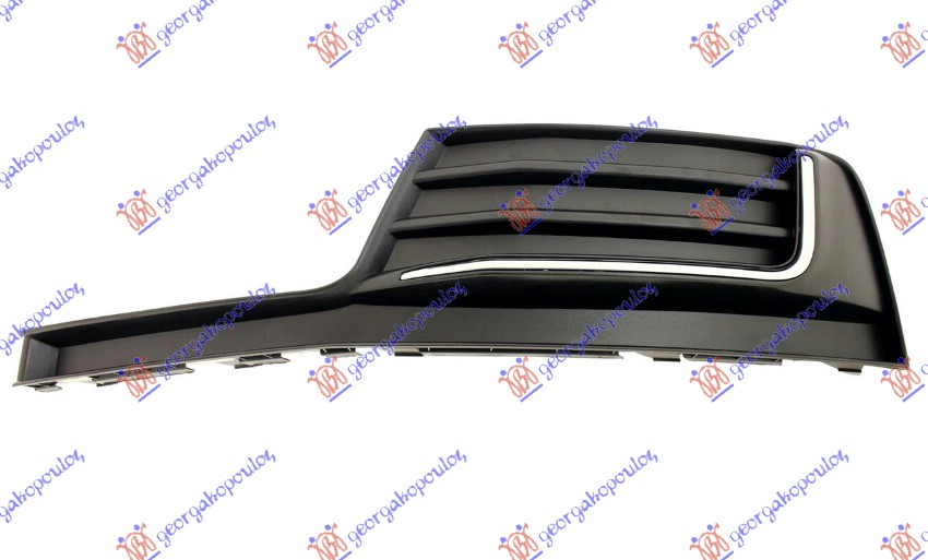 RESETKA PREDNJEG BRANIKA (HROM LAJSNA) AUDI A3 3D/SPORTBACK 2016-2020 (8V1/8VK/8VA/8VF)