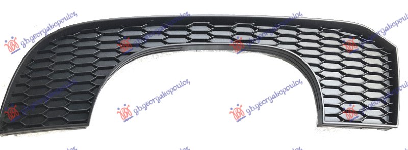 RESETKA SPOJLERA ZADNJEG BRANIKA (S-LINE) AUDI A3 3D/SPORTBACK 2016-2020 (8V1/8VK/8VA/8VF)