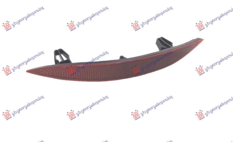 KATADIOPTER U ZADNJEM BRANIKU AUDI A3 3D/SPORTBACK 2016-2020 (8V1/8VK/8VA/8VF)