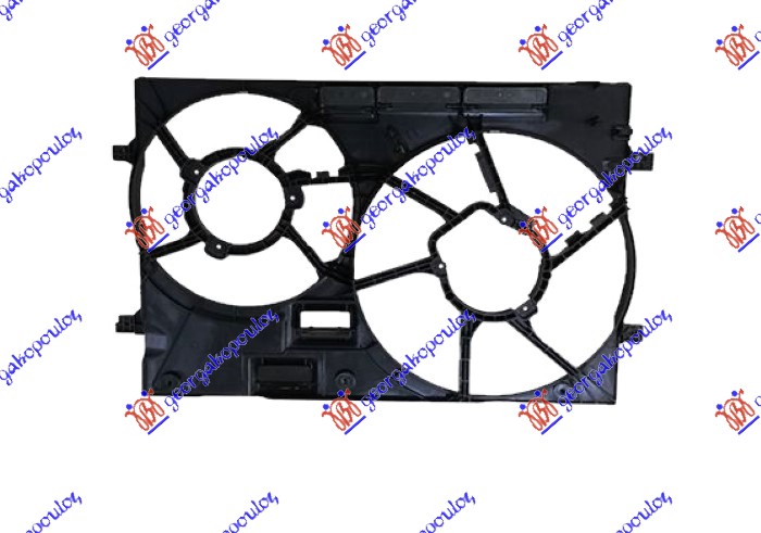 NOSAC DUPLOG VENTILATORA AUDI TT 2018- (FV9/FVR/FV3/FVP)