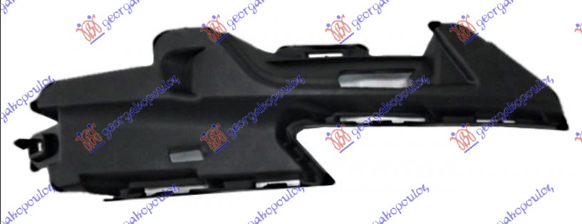 NOSAC PREDNJEG BRANIKA GORNJI PLASTICNI AUDI A3 SEDAN/CABRIO 2016-2020 (8V7/8VE/8VS/8VM)