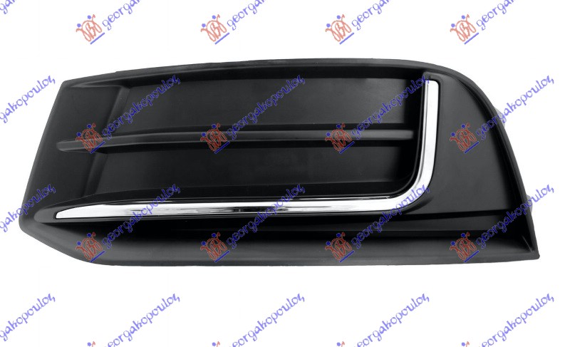 RESETKA PREDNJEG BRANIKA SA HROM LAJSNOM AUDI A3 SEDAN/CABRIO 2016-2020 (8V7/8VE/8VS/8VM)
