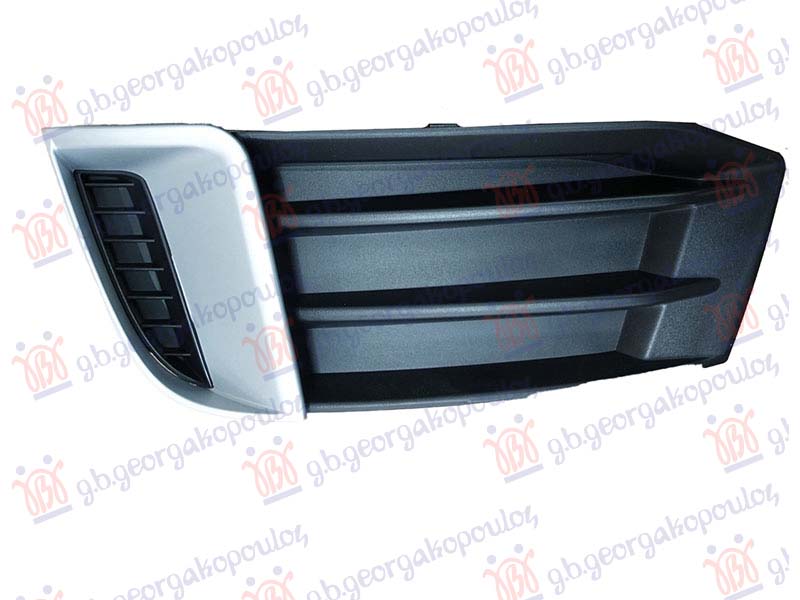 RESETKA PREDNJEG BRANIKA (SREBRNA LAJSNA) (SPORT) AUDI A3 SEDAN/CABRIO 2016-2020 (8V7/8VE/8VS/8VM)