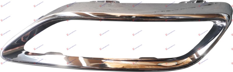 OKVIR ZADNJEG SPOJLERA HROM (S-LINE) AUDI A3 2020-2024 (8YS/8YM)