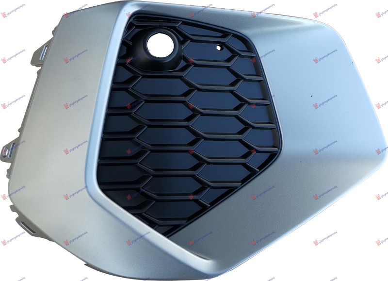 RESETKA PREDNJEG BRANIKA CRNA (SREBRNA LAJSNA) (1 PDC SENZOR) AUDI A3 2020-2024 (8YS/8YM)