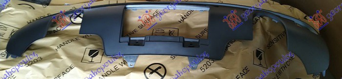 SPOJLER ZADNJEG BRANIKA (2 OTVORA ZA CEVI AUSPUHA) (OTVOR ZA KUKU) (S-LINE/S5) AUDI Q5 2012-2016 (8RB)