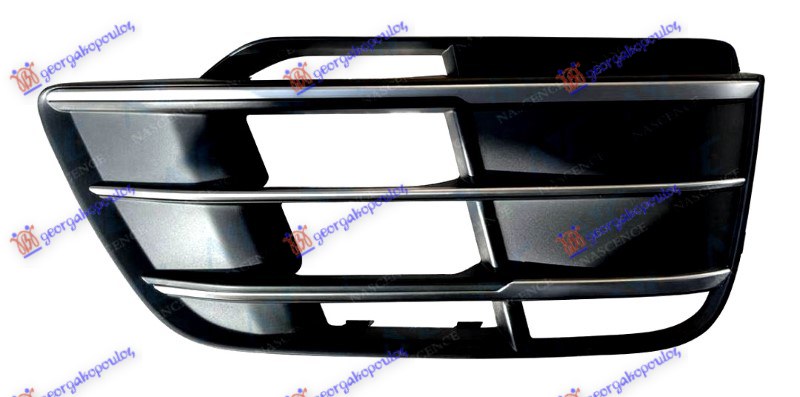 RESETKA PREDNJEG BRANIKA (BEZ RADARA) (S-LINE) AUDI Q5 2016-2020 (FYB/FYG/FYT)