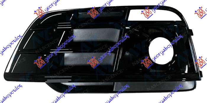 RESETKA PREDNJEG BRANIKA (RADAR) (S-LINE) AUDI Q5 2016-2020 (FYB/FYG/FYT)