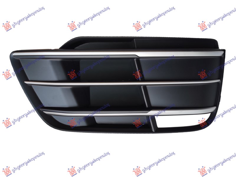 RESETKA PREDNJEG BRANIK (3 HROM LAJSNE) (S-LINE) AUDI Q5 2016-2020 (FYB/FYG/FYT)