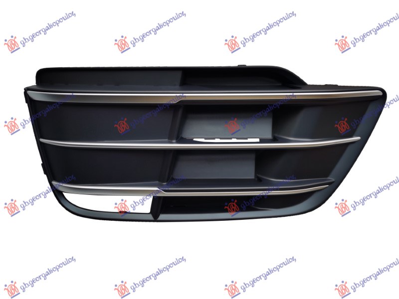 RESETKA PREDNJEG BRANIK (3 HROM LAJSNE) (S-LINE) AUDI Q5 2016-2020 (FYB/FYG/FYT)