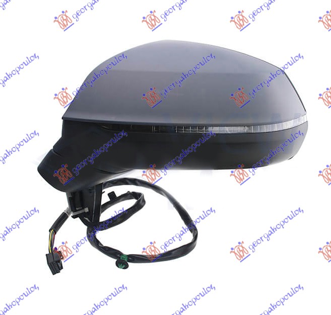 RETROVIZOR ELEKTRICNI SA GREJACEM PM (ELEKTRO-SKLOPIV) (MIGAVAC) (MEMORIJA) (15 PIN) (A KVALITET) (ASFERICNO STAKLO) AUDI Q5 2020-2024 (FYB/FYG/FYT)