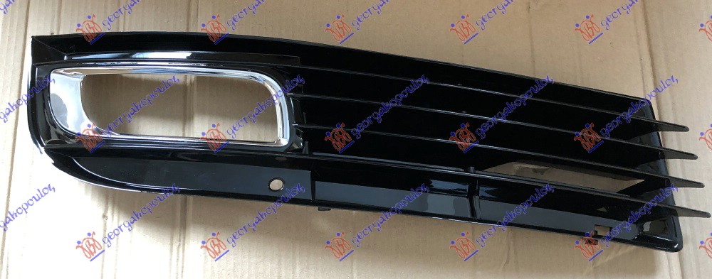 RESETKA PREDNJEG BRANIKA (SA MAGLENKOM) (HROM OKVIR) 2007- AUDI A8 2002-2009 (4E2/4E8)