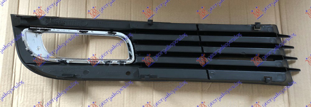 RESETKA PREDNJEG BRANIKA (SA MAGLENKOM) (HROM OKVIR) 2007- AUDI A8 2002-2009 (4E2/4E8)
