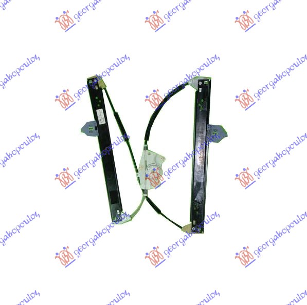 PODIZAC ZADNJEG PROZORA ELEKTRICNI (BEZ MOTORA) AUDI A8 2002-2009 (4E2/4E8)