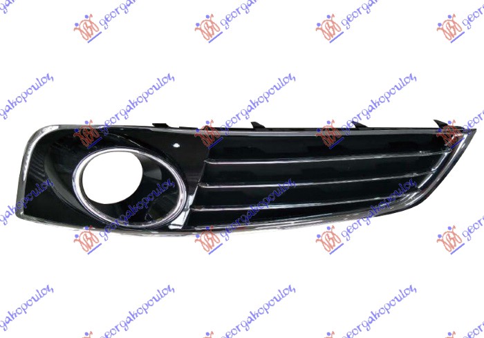 RESETKA PREDNJEG BRANIKA (SA MAGLENKOM) (3 HROM LAJSNE) AUDI A8 2009-2013 (4H2/4H8/4HC/4HL)