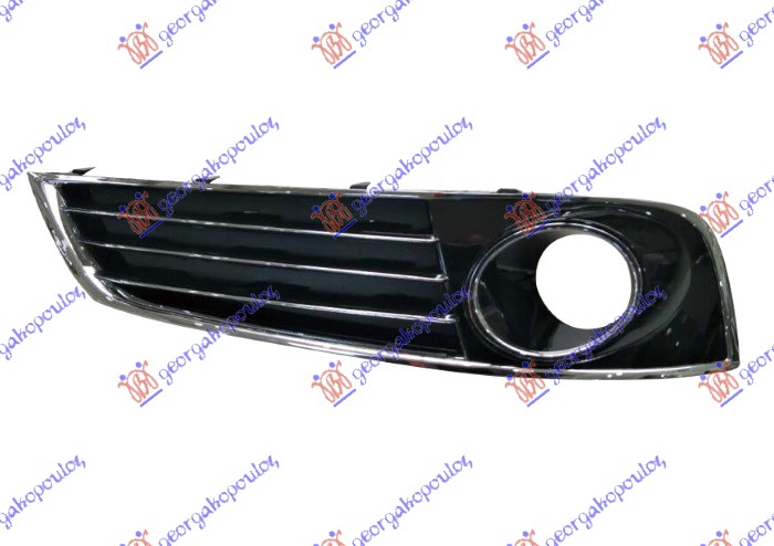 RESETKA PREDNJEG BRANIKA (SA MAGLENKOM) (3 HROM LAJSNE) AUDI A8 2009-2013 (4H2/4H8/4HC/4HL)