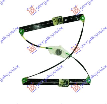 PODIZAC ZADNJEG PROZORA ELEKTRICNI (BEZ MOTORA) AUDI A8 2009-2013 (4H2/4H8/4HC/4HL)