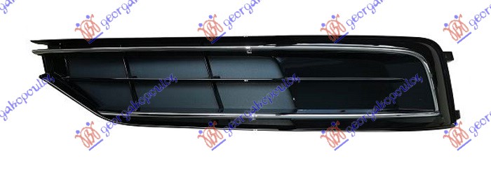 RESETKA PREDNJEG BRANIKA (HROM LAJSNA) AUDI A8 2013-2017 (4H2/4H8/4HC/4HL)