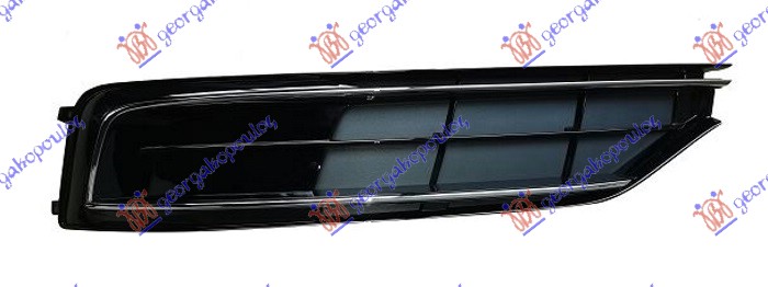 RESETKA PREDNJEG BRANIKA (HROM LAJSNA) AUDI A8 2013-2017 (4H2/4H8/4HC/4HL)